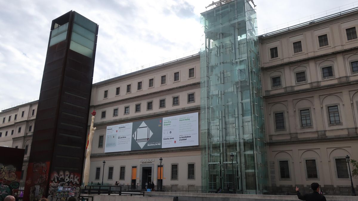 Fachada del Museo Reina Sofía, en una imagen de archivo